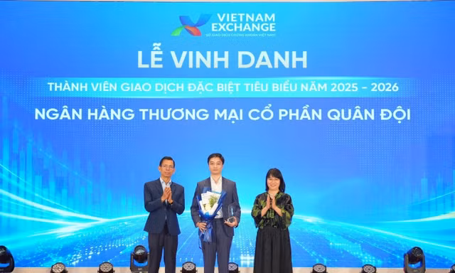 MB được vinh danh là thành viên giao dịch đặc biệt tiêu biểu trên thị trường trái phiếu