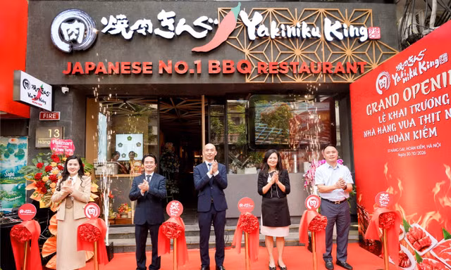 Vua thịt nướng Nhật Bản - Yakiniku King khai trương nhà hàng đầu tiên tại Việt Nam