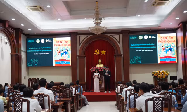 Lan toả kiến thức phòng bệnh dại từ trường học đến cộng đồng