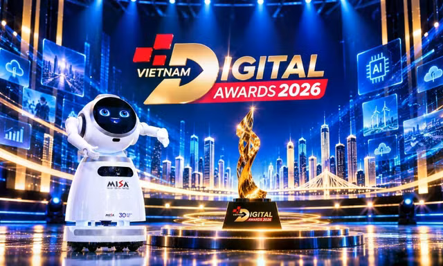 Robot AI và công nghệ sẽ ngập tràn lễ trao giải thưởng 'Chuyển đổi số Việt Nam 2026'