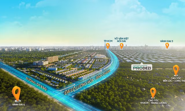 Đại lộ Lương Hòa - Bình Chánh thông xe: Trục hạ tầng chiến lược nâng vị thế bất động sản khu Tây