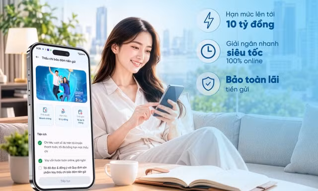 VietinBank ra mắt sản phẩm vay thấu chi bảo đảm bằng tiền gửi trực tuyến