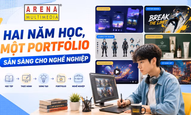 Hai năm học - Một portfolio sẵn sàng cho nghề nghiệp