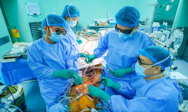 Bảo tồn van tự nhiên cho người bệnh hở van hai lá nặng bằng phẫu thuật nội soi 