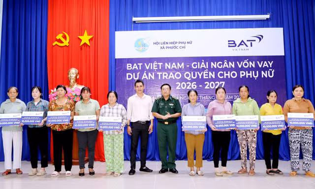 BAT Việt Nam tiếp sức phụ nữ vùng biên giới phát triển sinh kế