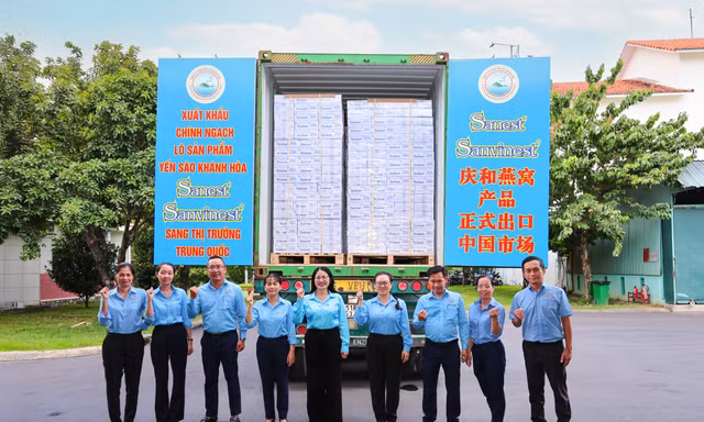 7 tháng, Công ty TNHH Nhà nước Một thành viên Yến sào Khánh Hòa xuất khẩu đạt hơn 1 triệu USD 