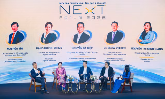 Hơn 1.000 lãnh đạo doanh nghiệp ASEAN hội tụ tại NExT Forum 2026