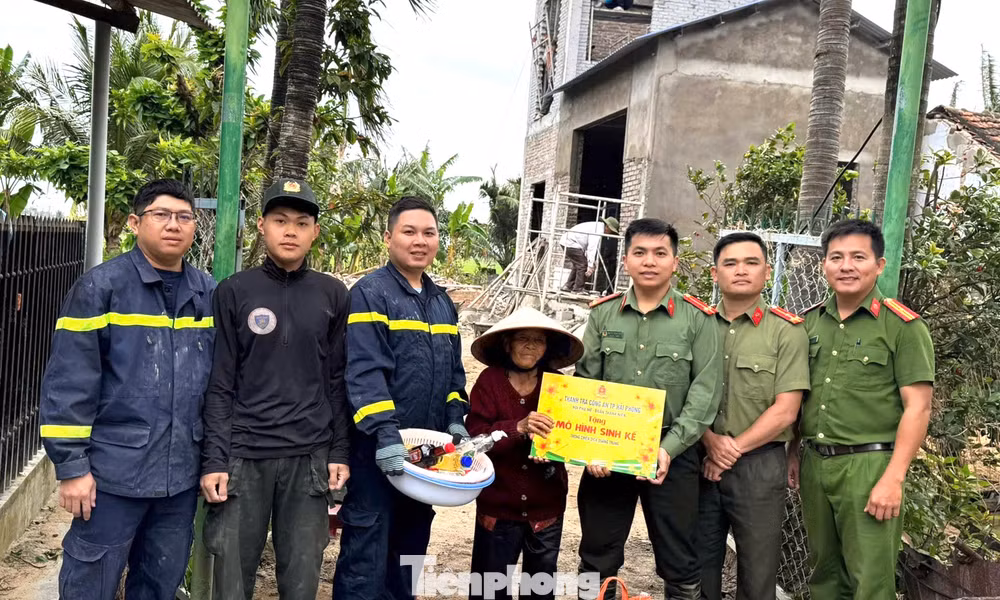 Trung úy công an sống đẹp từ những điều bình dị