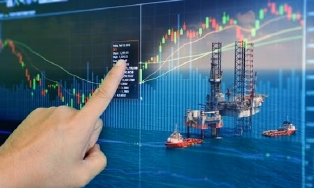 Cổ phiếu dầu khí bị bán mạnh 