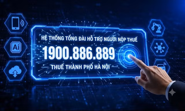 Chính thức có tổng đài hỗ trợ người nộp thuế tại Hà Nội
