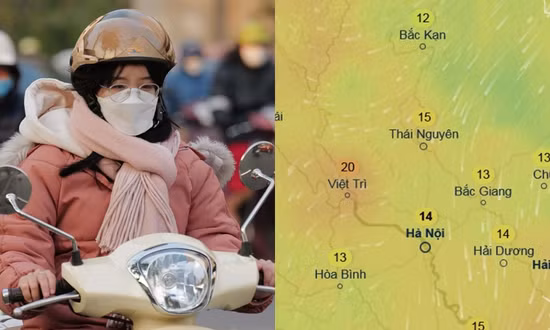 Dự báo Thủ đô Hà Nội rét đậm trong những ngày đầu năm mới 2026