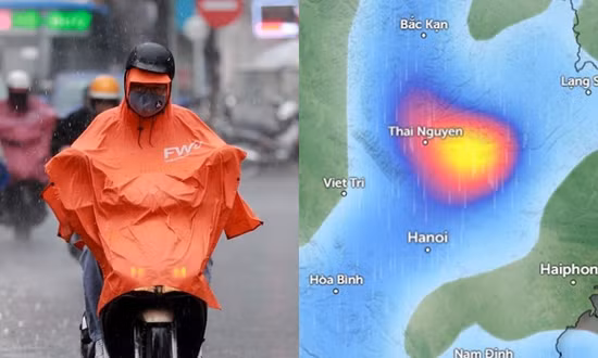 Dự báo Hà Nội đón mưa dông dịp giữa tuần, nhiệt độ buổi sáng se lạnh