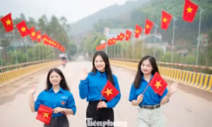 Mỗi lá cờ đỏ sao vàng tung bay còn là biểu tượng sinh động cho niềm tin son sắt, tuyệt đối của tuổi trẻ Bắc Ninh vào sự lãnh đạo của Đảng trong kỷ nguyên vươn mình phát triển mạnh mẽ.