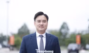 Bí thư Tỉnh Đoàn Bắc Ninh Trần Văn Đăng. Ảnh: Nguyễn Thắng