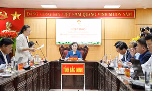 MTTQ tỉnh Bắc Ninh họp báo thông tin về đại hội.