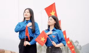Đoàn xã Sơn Động (Bắc Ninh) khánh thành công trình thanh niên "Đường cờ Tổ quốc".