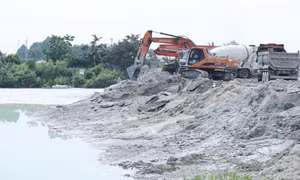 Hiện trường vụ việc.
