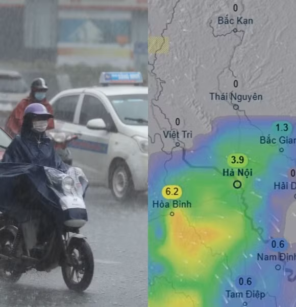 Thời tiết Hà Nội trong ngày 10/10: Có khả năng mưa, nhiệt độ giảm