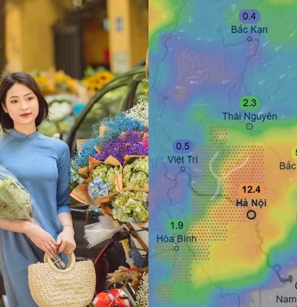 Thủ đô Hà Nội giảm nhiệt vào giữa tuần do ảnh hưởng từ không khí lạnh