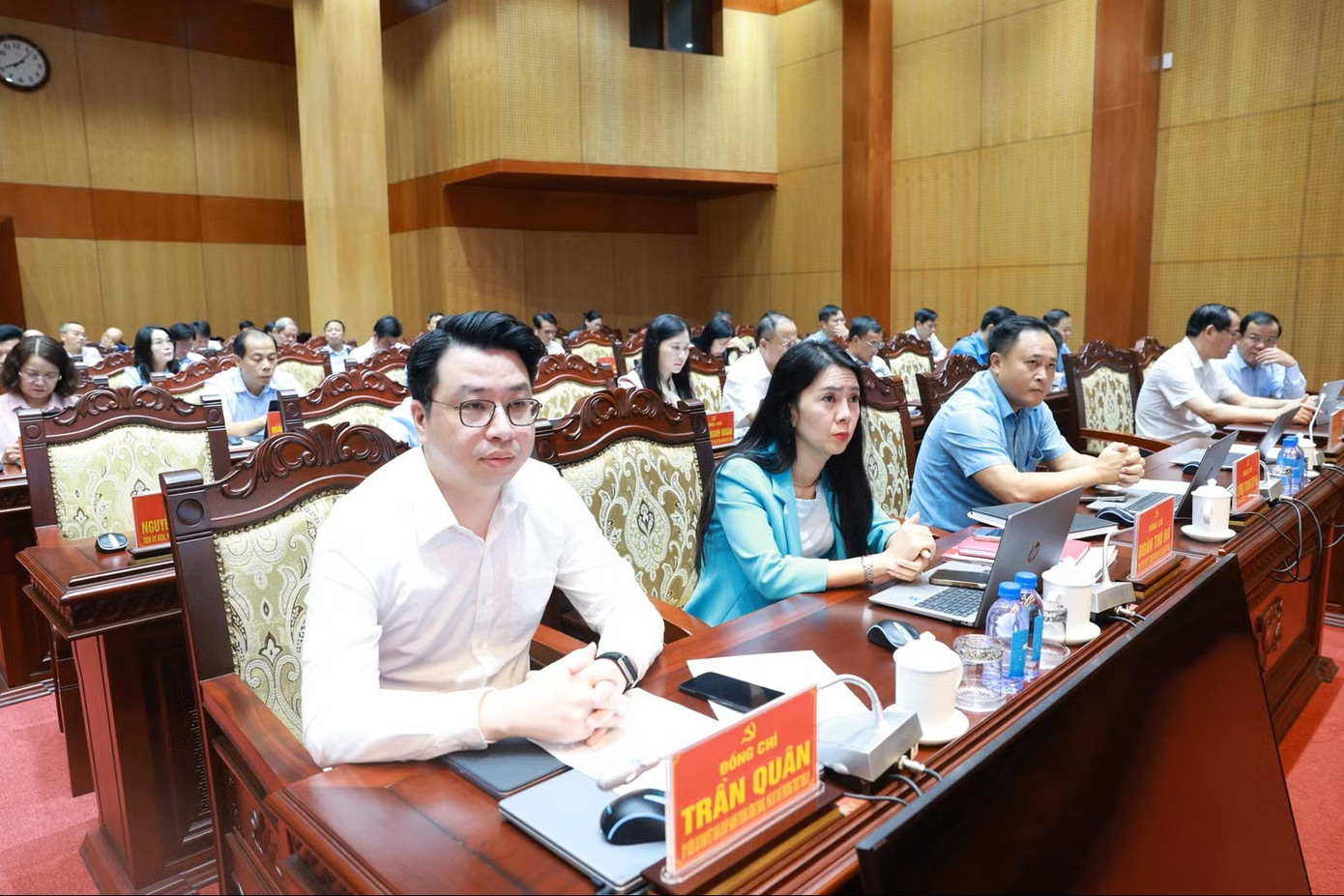 Ông Trần Quân ra mắt Tỉnh ủy Lạng Sơn Ông Trần Quân ra mắt Tỉnh ủy Lạng Sơn