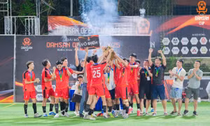 Giải Đam San Open Cup 2025 khép lại bằng trận bóng thiện nguyện gây quỹ hỗ trợ 700 trẻ mồ côi 