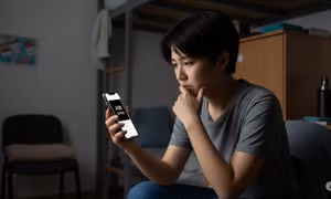 Sinh viên khi tìm việc trên mạng cần tìm những trang giới thiệu việc làm có uy tín để tránh sập bẫy lừa đảo.