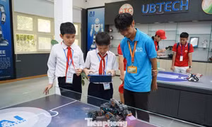 Thiếu nhi 34 tỉnh, thành hào hứng khám phá công nghệ, sáng tạo tương lai