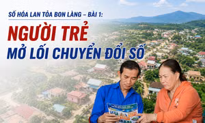 Số hóa lan tỏa bon làng - Bài 1: Người trẻ mở lối chuyển đổi số