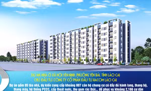 Lào Cai chấp thuận đầu tư dự án nhà ở xã hội gần 900 tỷ đồng