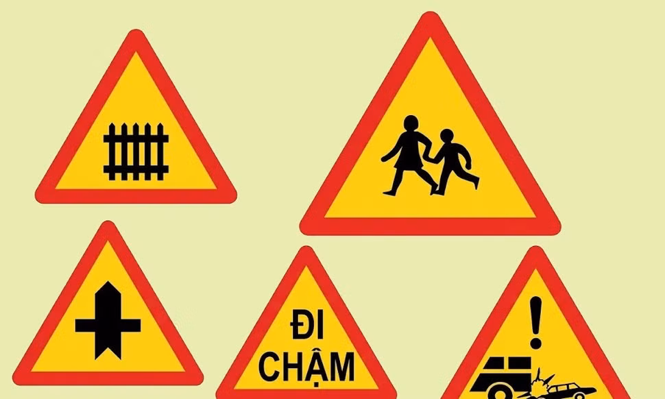 Biển báo giao thông hình tam giác có ý nghĩa gì, vì sao lại có hình này?