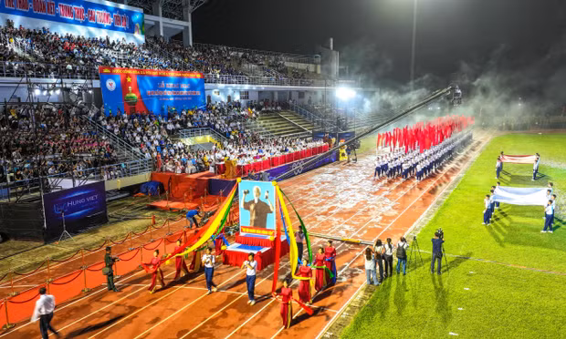 An Giang khai mạc Đại hội Thể dục thể thao quy mô lớn đầu tiên sau sáp nhập