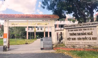 Cà Mau trình phương án sáp nhập 4 trường cao đẳng
