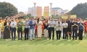 Giải bóng đá học sinh THPT Hà Nội lập kỷ lục 130 đội tham dự