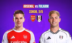 Nhận định Arsenal vs Fulham, 23h30 ngày 2/5: Gia cố ngôi đầu 