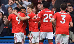 Nottingham Forest tiến gần mục tiêu trụ hạng sau màn đại phá Chelsea