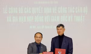 VFF gia hạn hợp đồng với Giám đốc kỹ thuật người Nhật Bản