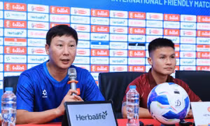 HLV Kim Sang-sik: Trận gặp Myanmar là bài kiểm tra cuối trước ASEAN Championship 2026