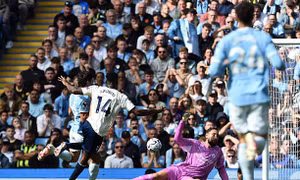 Haaland ghi bàn, Man City nối dài mạch thắng ở giải Ngoại hạng 