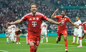 Harry Kane lập hat-trick, Bayern Munich vô địch Cup Quốc gia Đức