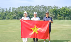 Ba golfer trẻ Việt Nam nhận gói hỗ trợ 200 triệu đồng trước ASIAD 2026