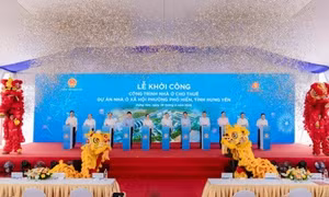 Vingroup khởi công công trình nhà ở cho thuê Dự án nhà ở xã hội phường Phố Hiến, tỉnh Hưng Yên