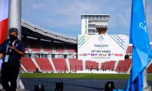 Ngắm sân vận động Rajamangala : 'Trái tim' rực sáng của SEA Games 33