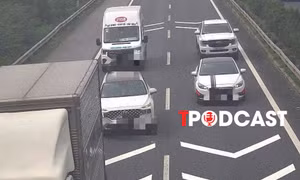 Giữ khoảng cách an toàn nhưng bị xe khác chen ngang có bị phạt?