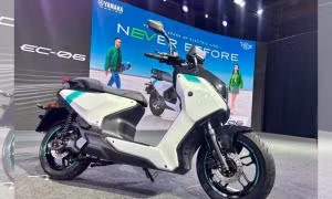 Cận cảnh xe máy điện mới của Yamaha