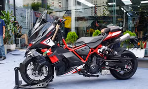 Siêu mô tô Italjet Dragster 700 đầu tiên về Việt Nam, giá ngang ô tô cỡ nhỏ