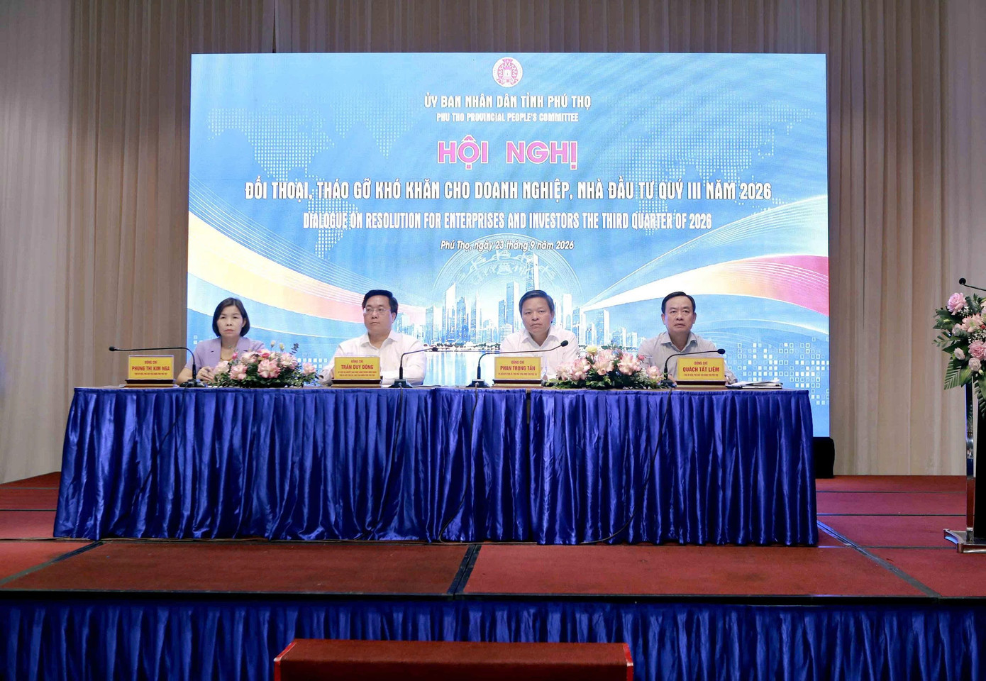 Phú Thọ: Doanh nghiệp khó ở đâu, chính quyền phải có mặt ở đó Phú Thọ: Doanh nghiệp khó ở đâu, chính quyền phải có mặt ở đó