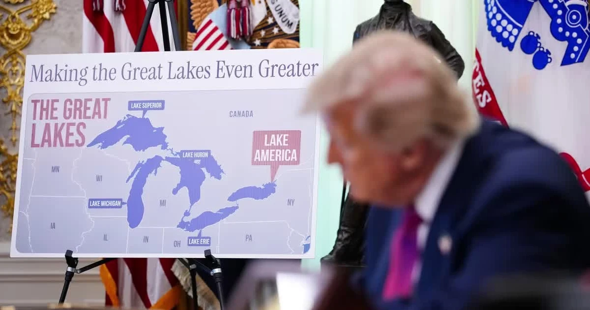 Mỹ đổi tên Hồ Ontario thành 'Hồ America', Canada tuyên bố không công nhận