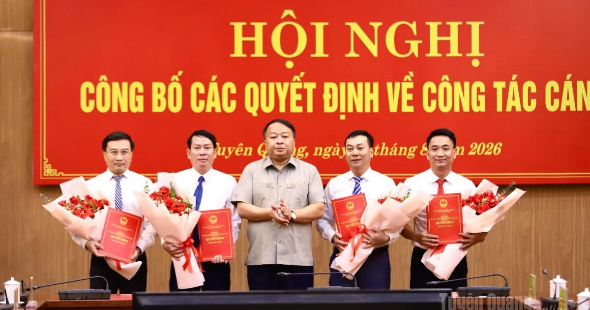 Tuyên Quang có tân Giám đốc Sở Nội vụ