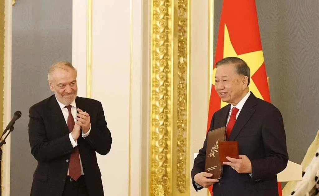 Tổng Bí thư, Chủ tịch nước Tô Lâm nhận Giải thưởng Hòa bình Lev Tolstoy