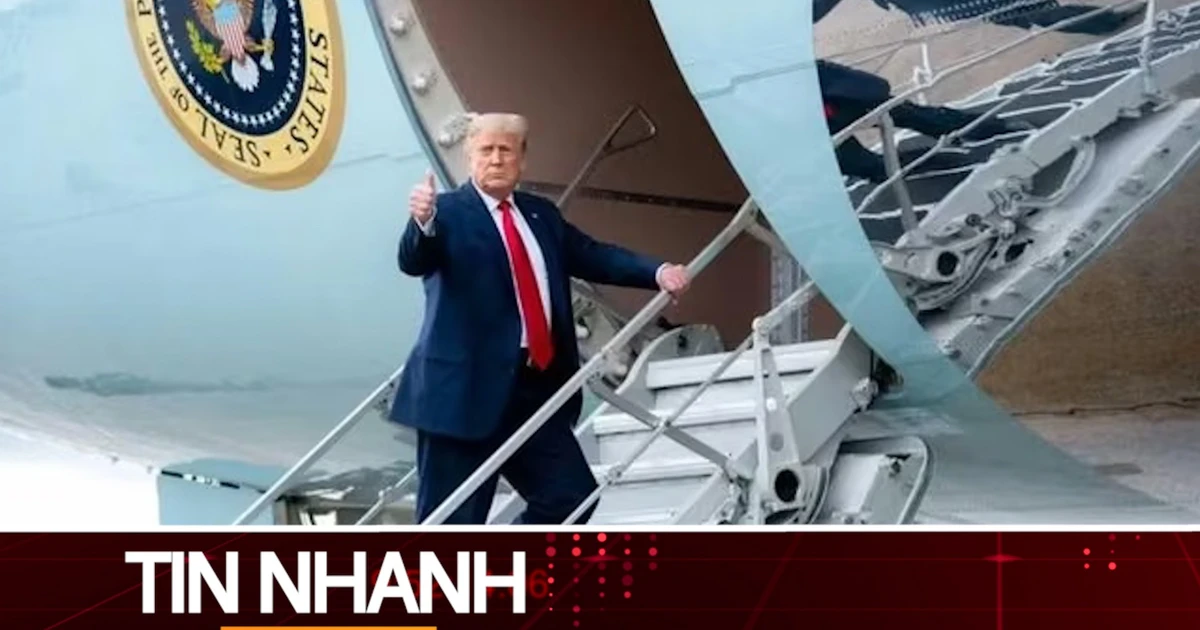 TIN NHANH: Ông Trump giải thích quyết định đổi máy bay phút chót ở Thổ Nhĩ Kỳ